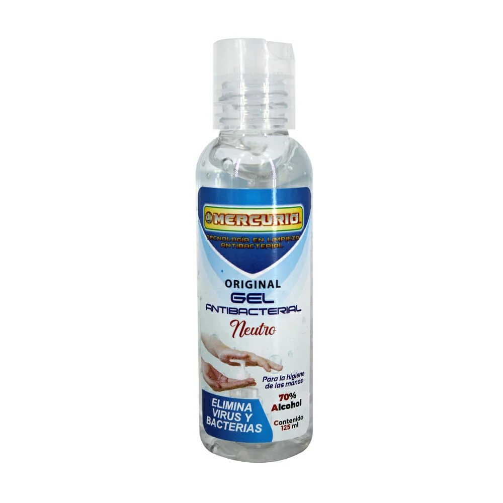 Gel antibacterial neutro 120ml lim.11 / mercurio