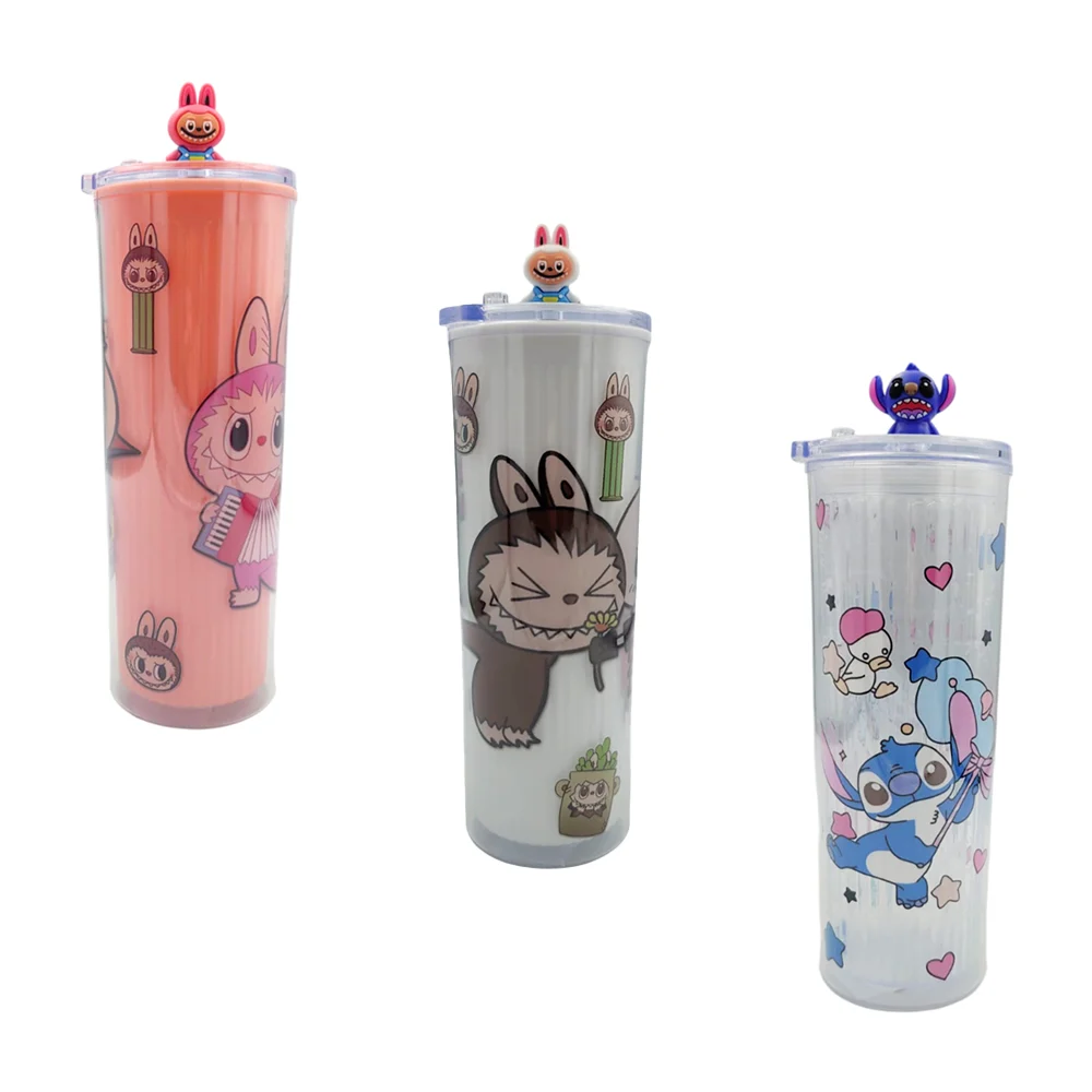 1pza Vaso de plástico semitraslúcido c...
