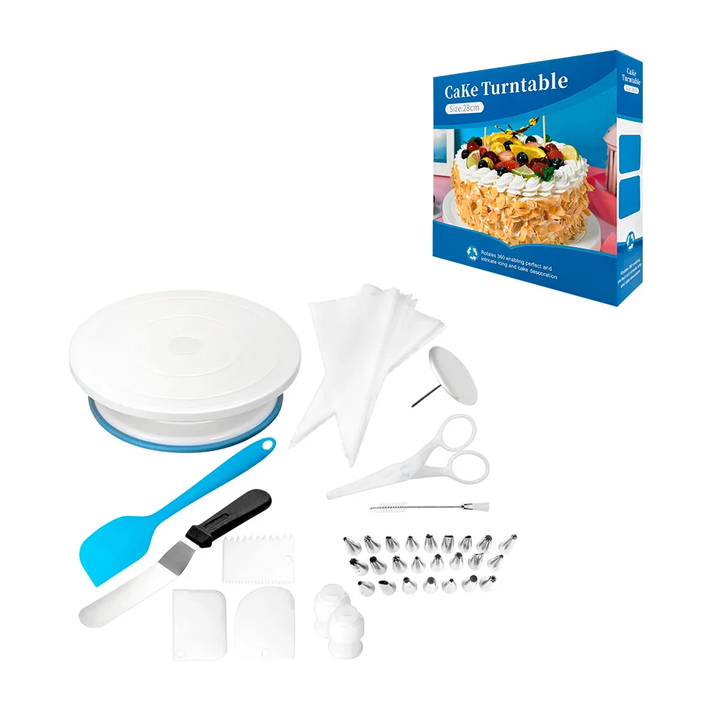 Plato giratorio para pasteles de 28 cm, ...