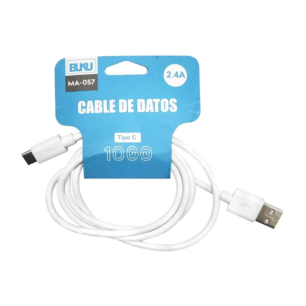 Cable de datos entrada tipo c 1000mm ma-057