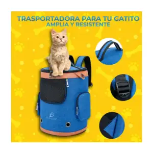 Mochila transportadora grande de viaje para mascota / mas.02.7