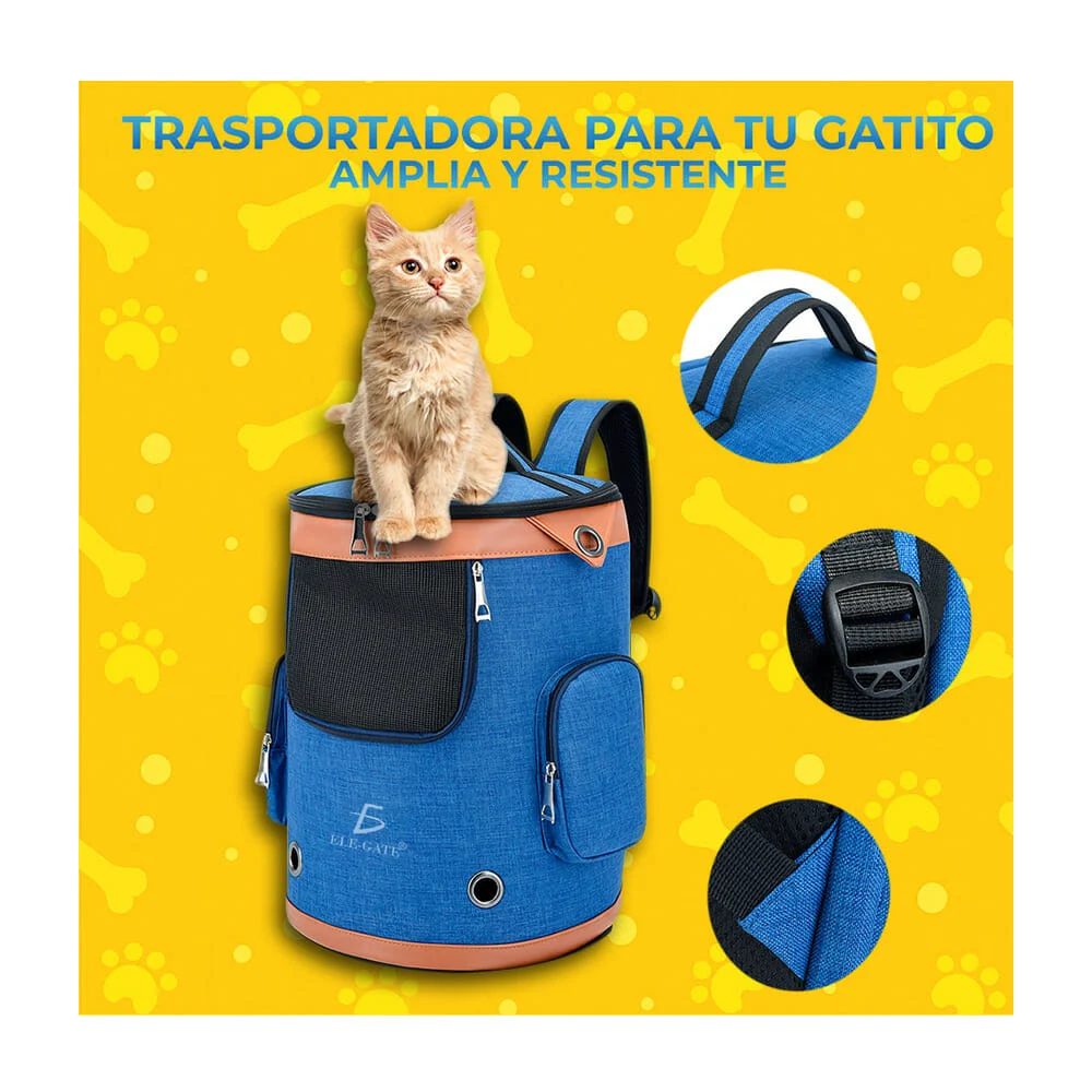 Mochila transportadora grande de viaje para mascota / mas.02.7