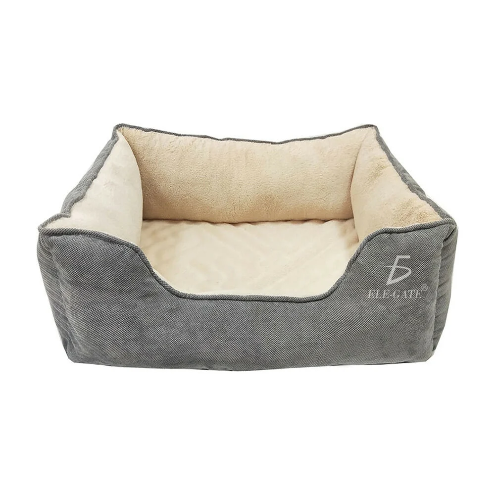 Cama lisa de esponja suave para mascota,...