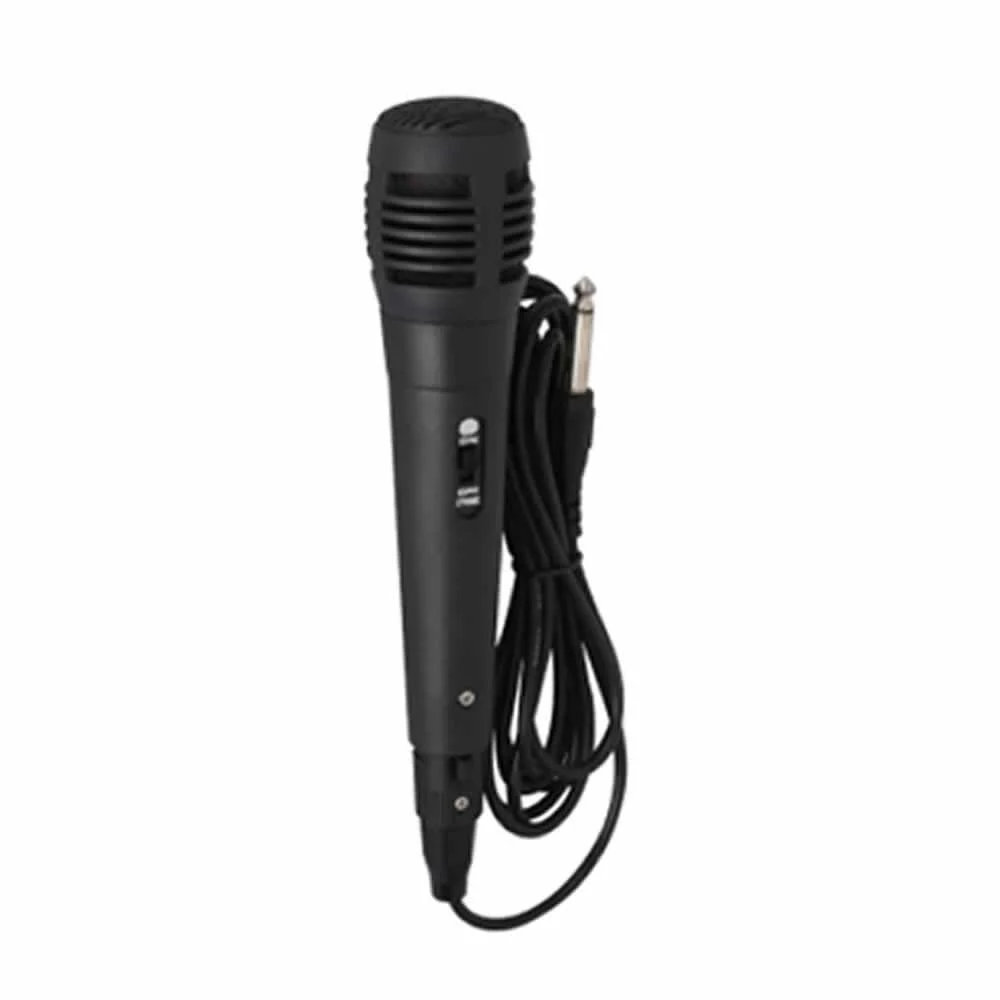 Micrófono profesional alámbrico con cable plug 3.5mm, 80-12khz / hl-mic6332