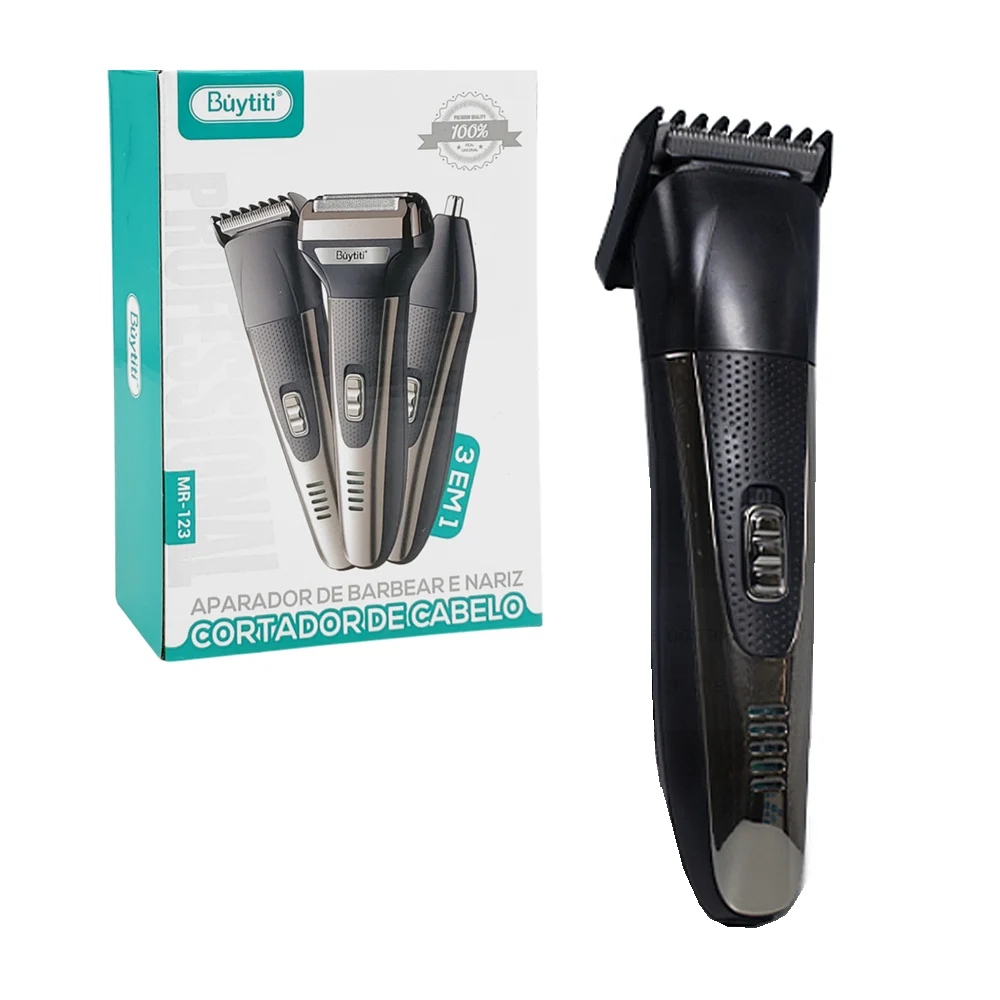 1pza Rasuradora recargable buytiti con cabezales intercambiables y diseño ergonómico, variedad de usos / buytiti / mr-123