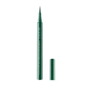 1pza Plumín delineador bissú para ojos, tono 04 verde 1ml / b008407