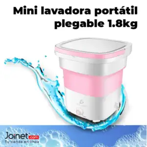 Mini lavadora portátil plegable 1.8kg / hog.48