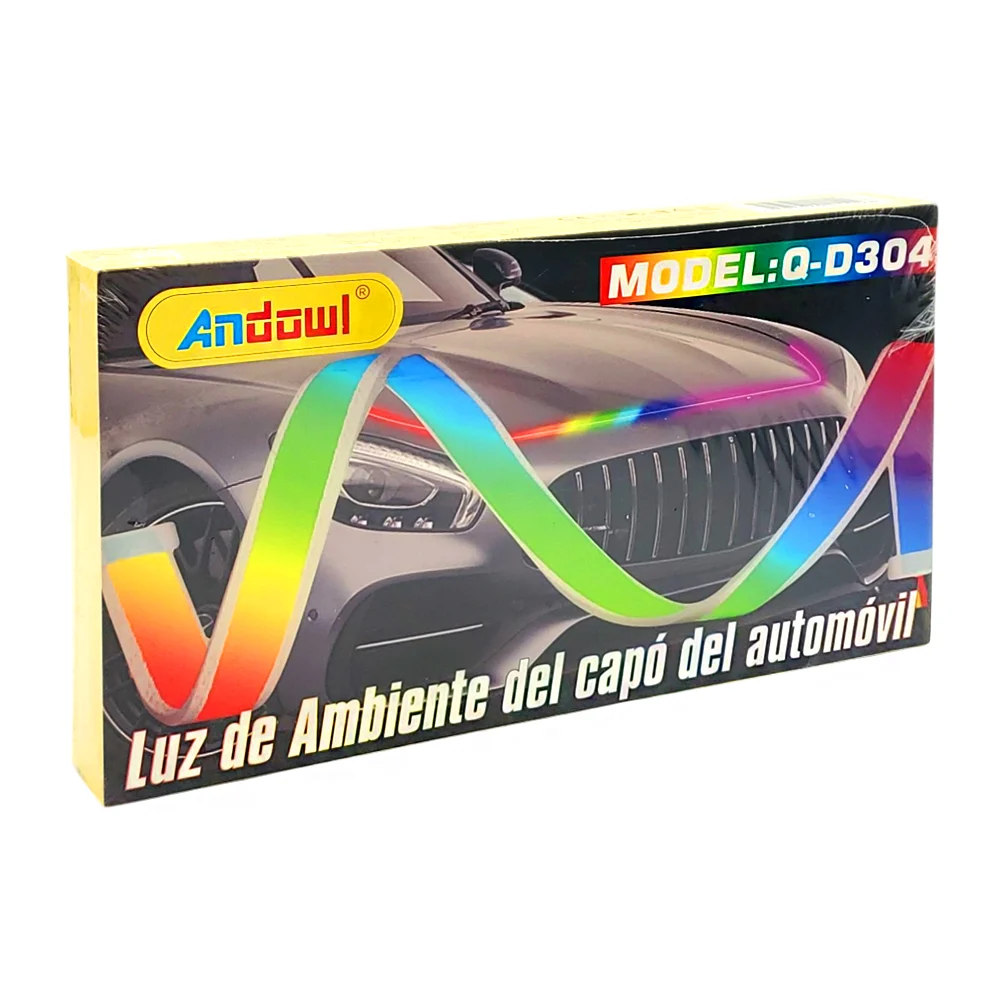 Tira led para el capó del carro / q-d304 / banda de luz automotriz
