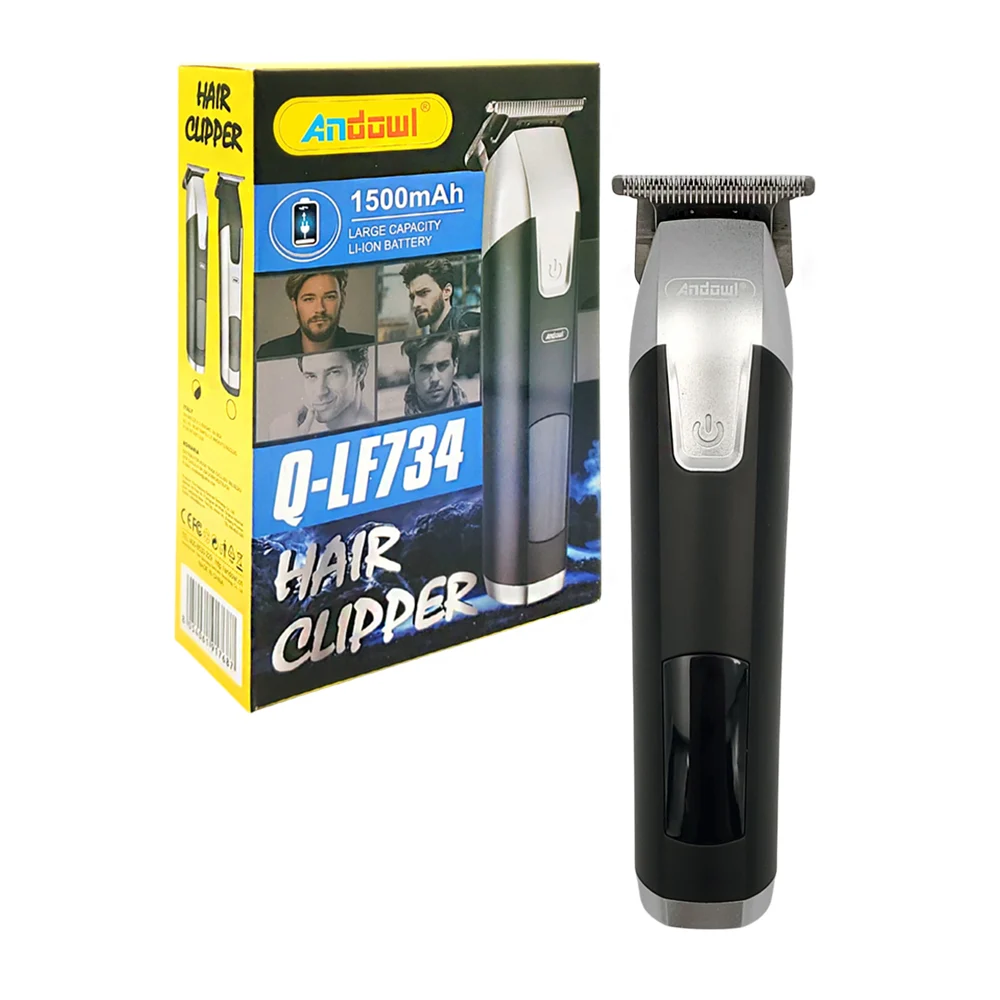 Máquina para cortar el cabello diseño ergonómico + accesorios / q-lf734
