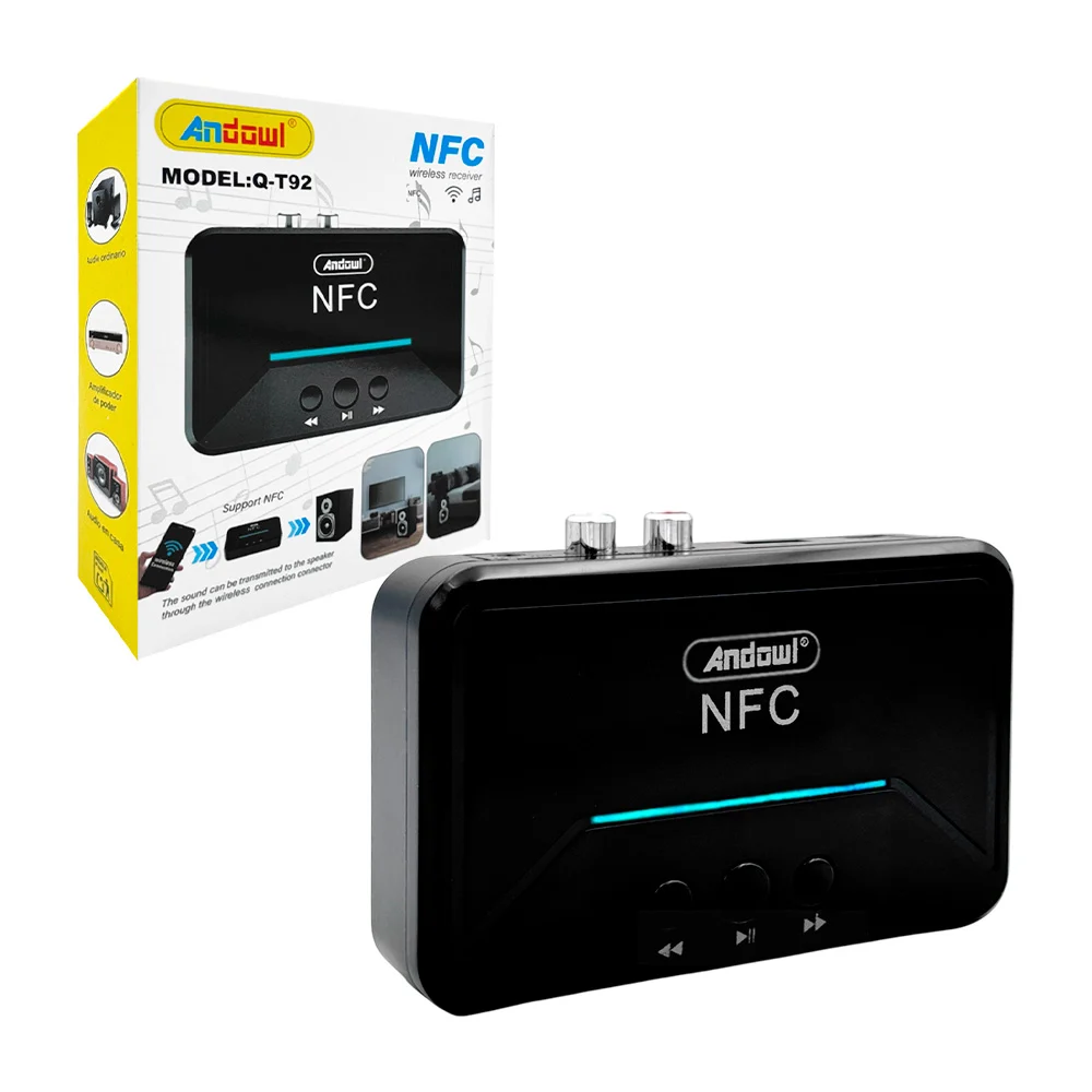 Receptor bluetooth para bocinas-estereos / nfc / lq-t92