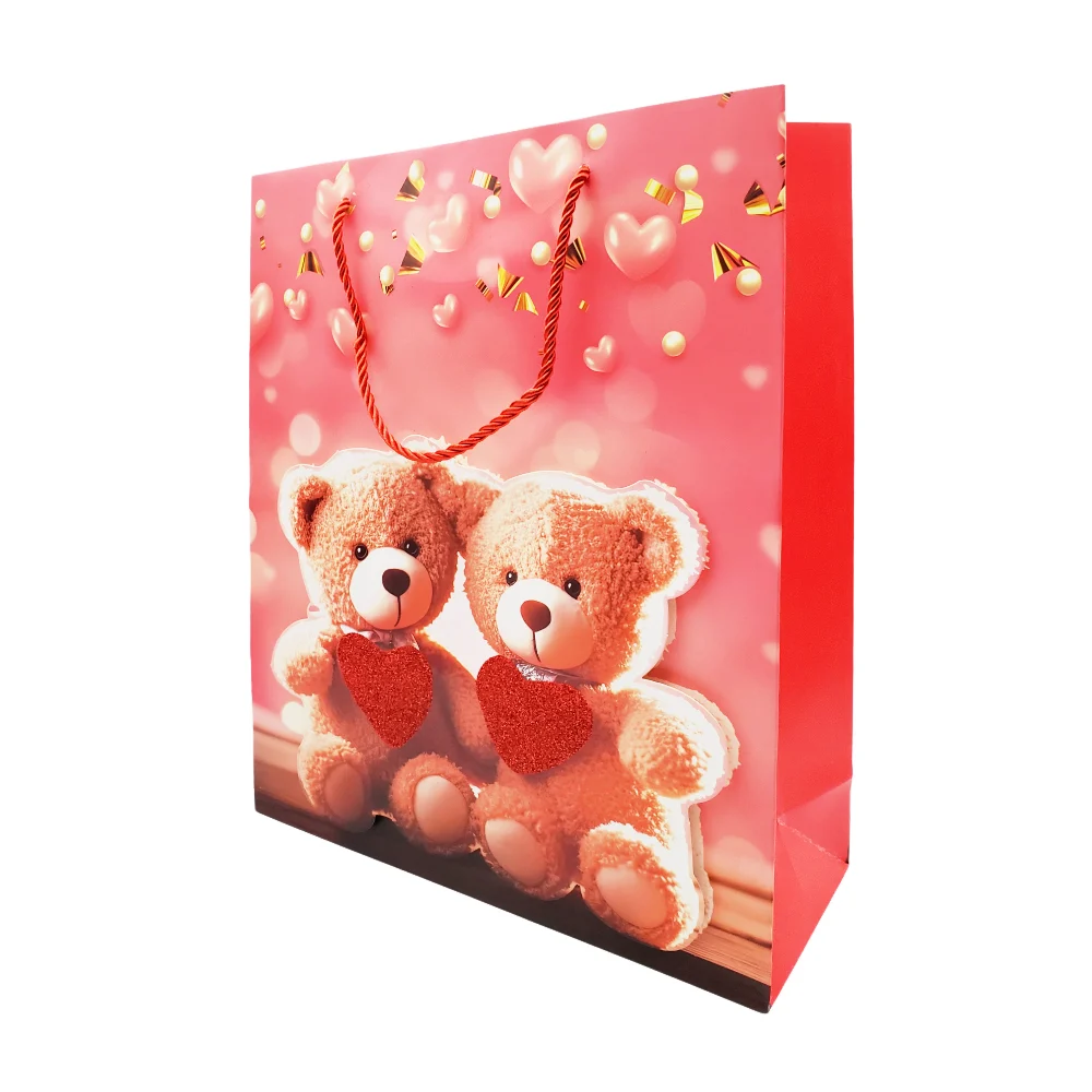 1pza Bolsa grande de regalo con temátic...