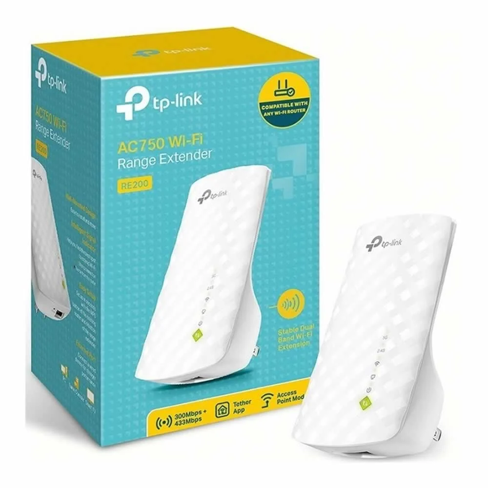 Repetidor Wifi Tp-link Re200 Banda Dual 2.4ghz Y 5ghz