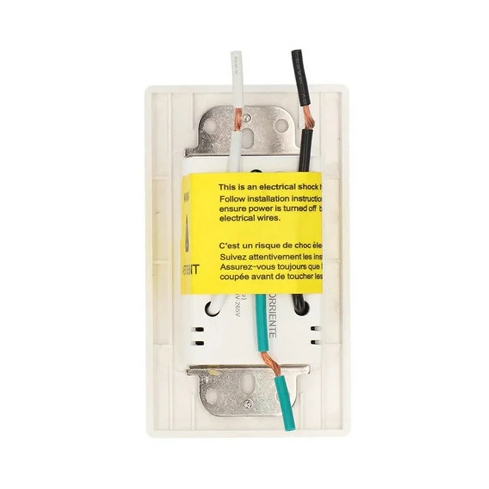 Enchufe de pared inteligente megaluz con 2 tomacorrientes y puerto usb / rew-01