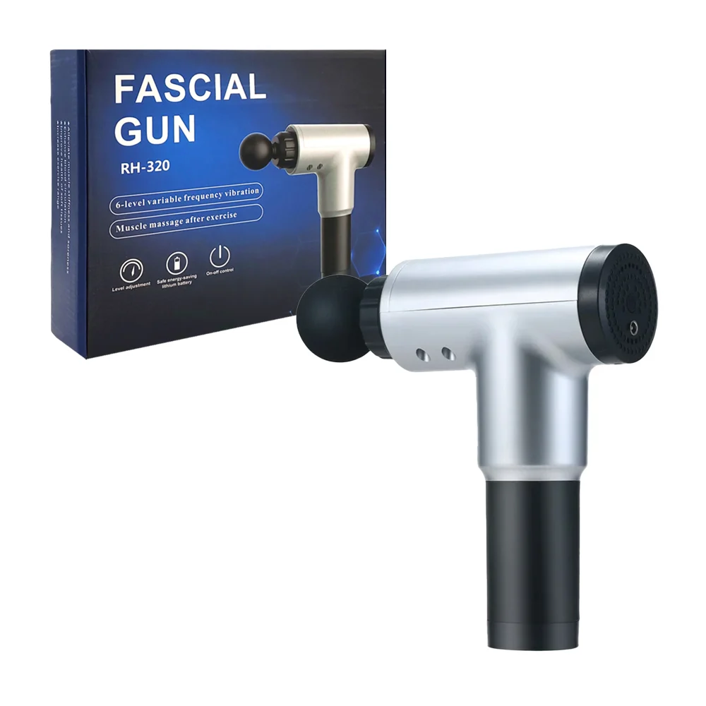 Pistola facial grande recargable, con 4 cabezales intercambiables,colores varios