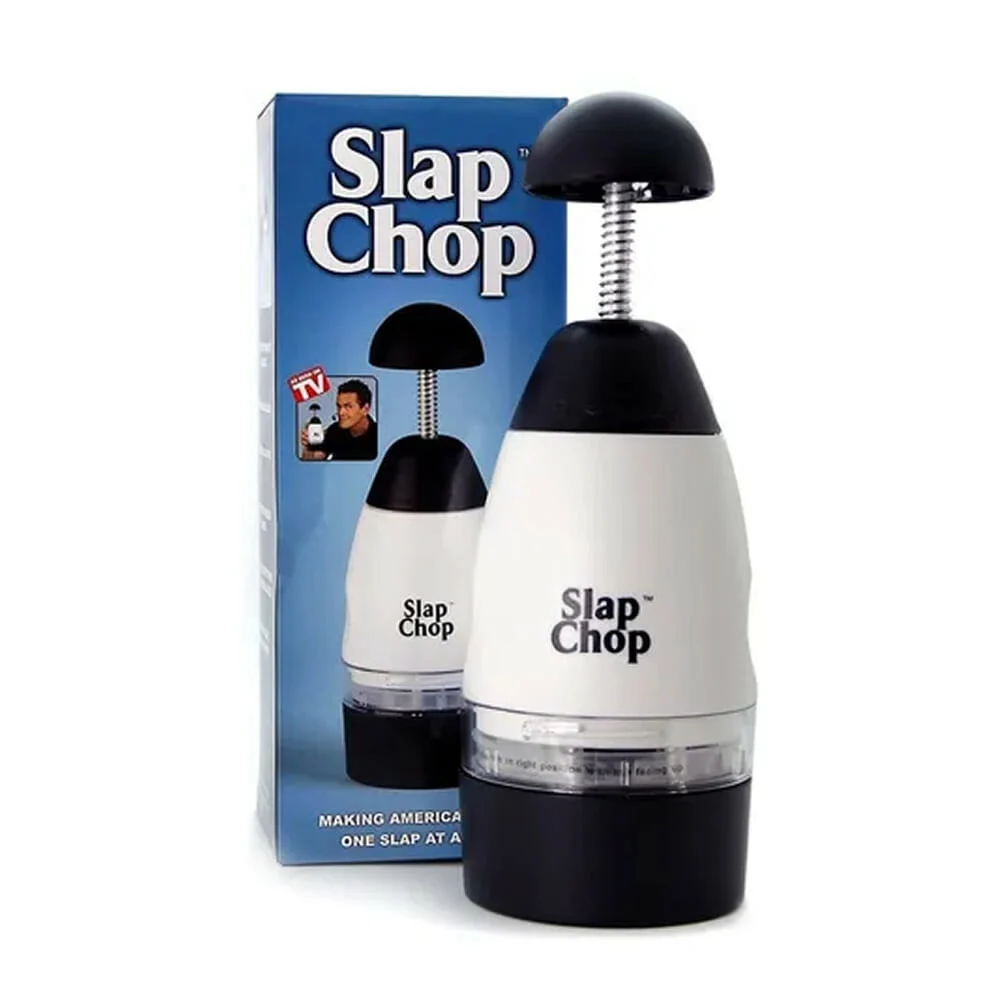 Cortador / rebanador de acero inoxidable slap chop para alimentos / 80495