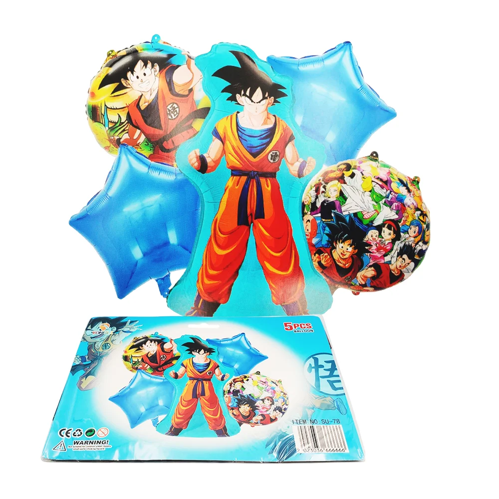 Juego de 5 globos metálicos con diseño...