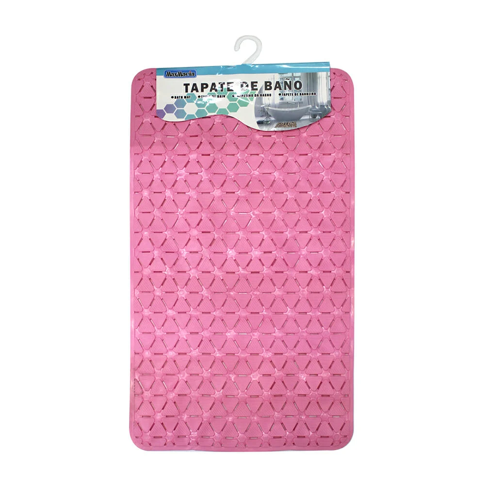 Tapete para baño de plasticó 36x67cm, variedad de colores / 110135