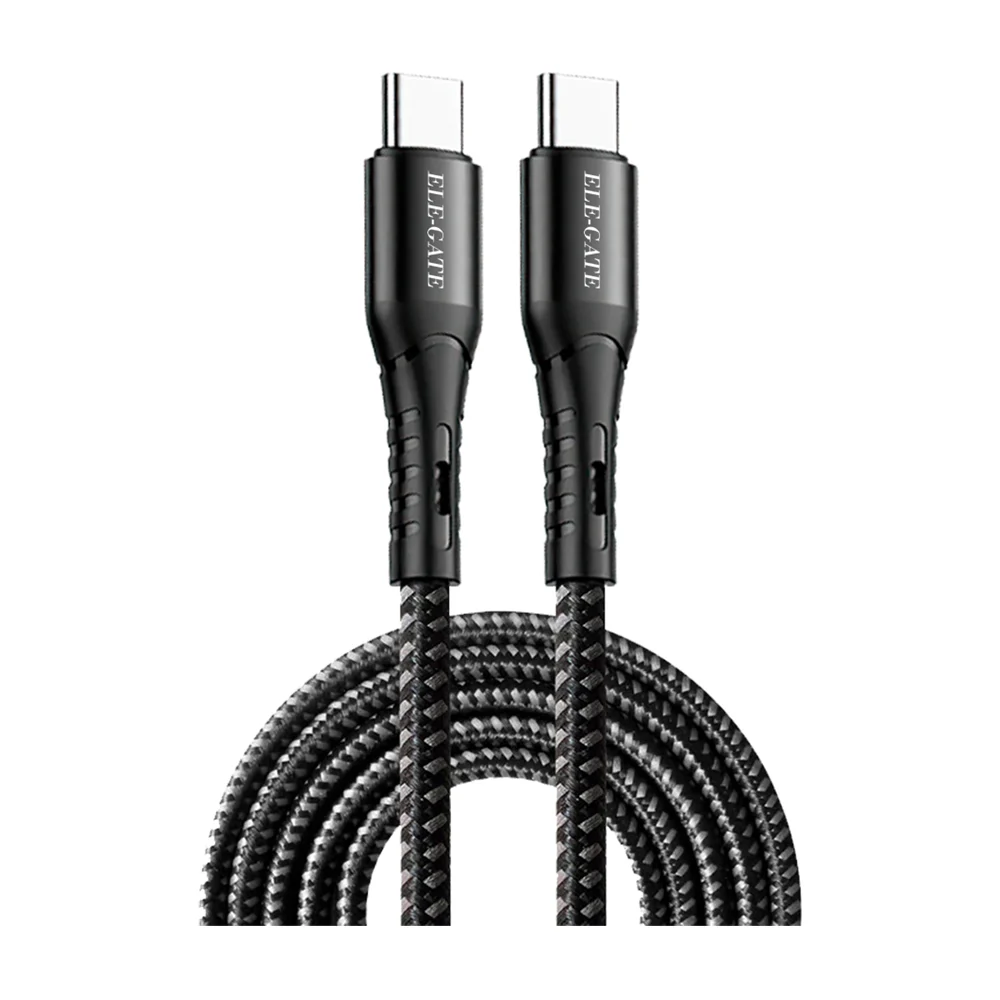Cable de carga de 2 metros con entrada de tipo c a tipo c y potencia de 66w / wi.191.c