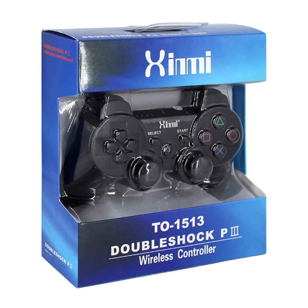Joystick control inalámbrico xinmi doubleshock compatible con playstation 3, variedad de colores / to-1009 / to-1513