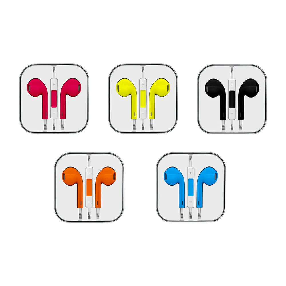 AUDÍFONOS ALÁMBRICOS TIPO EARPODS, VAR...