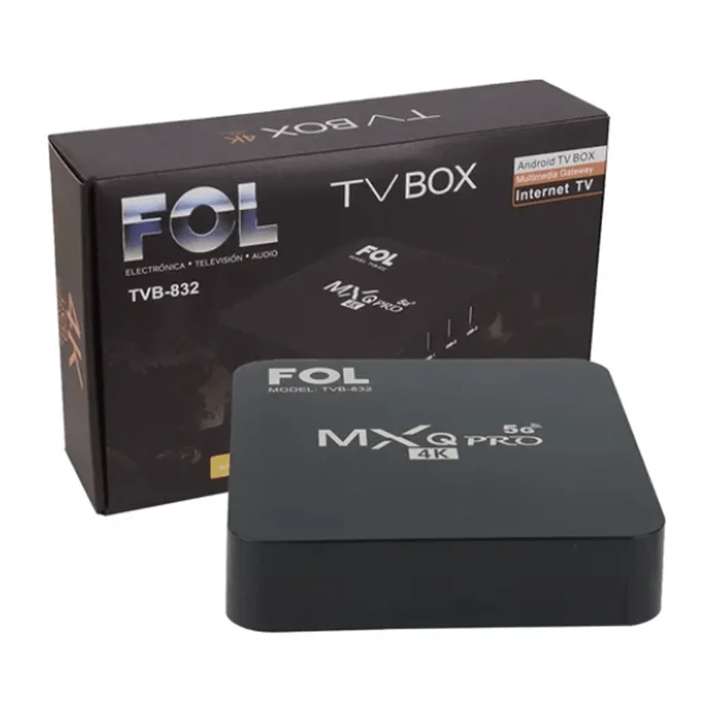 Tv box fol 32gb memoria interna 4gb ram / tvb-832 / tv-box