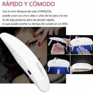 Lampara para uñas