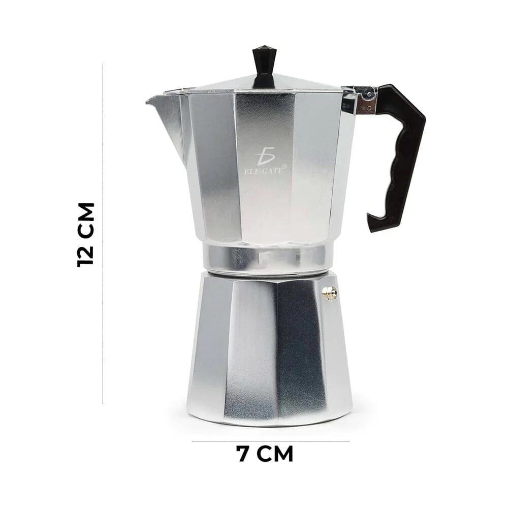 Cafetera colombia manual plateada italia...