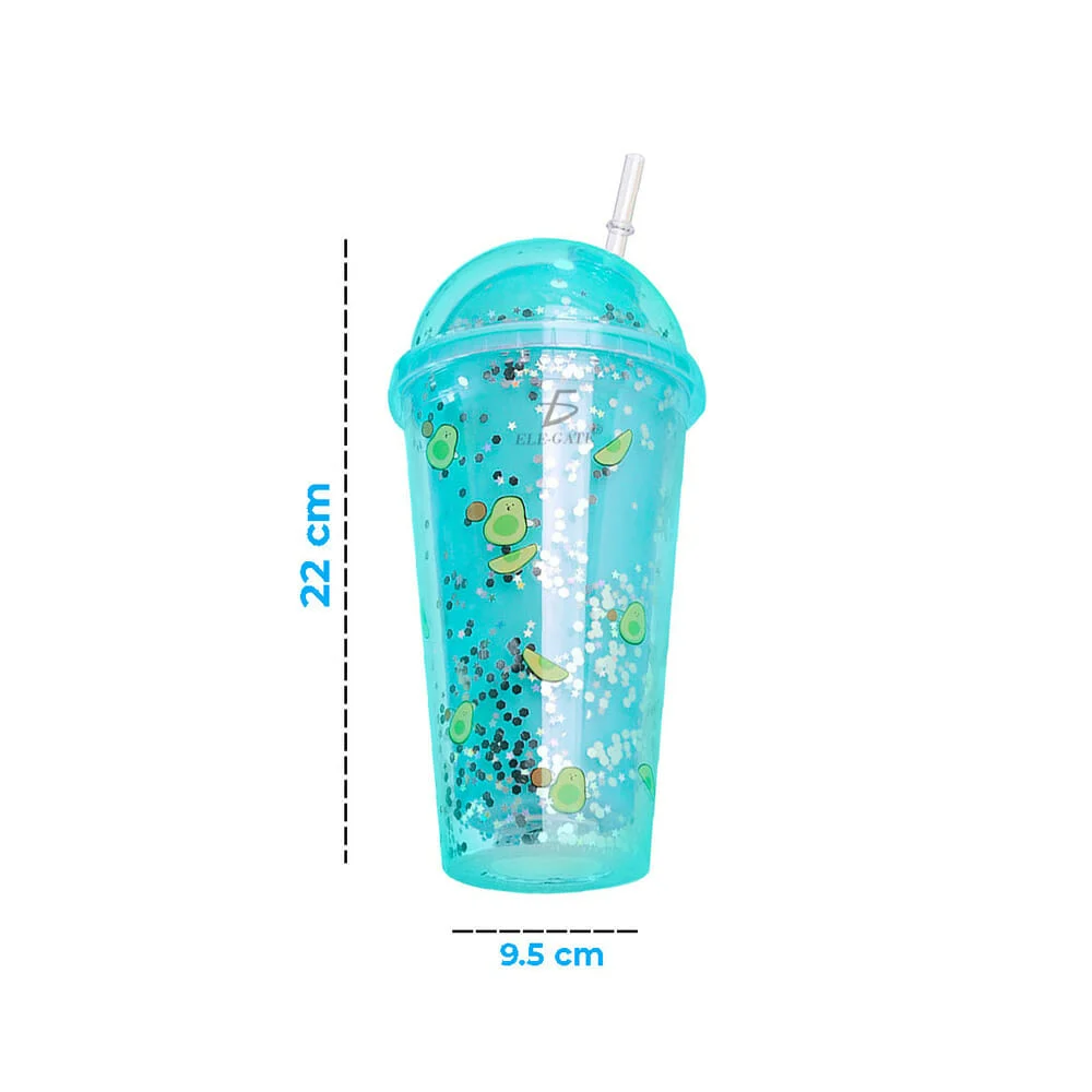 Vaso térmico de acrílico con luz led 4...