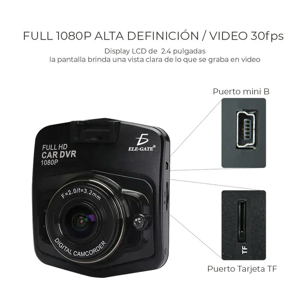 Cámara de seguridad para auto / carro c...