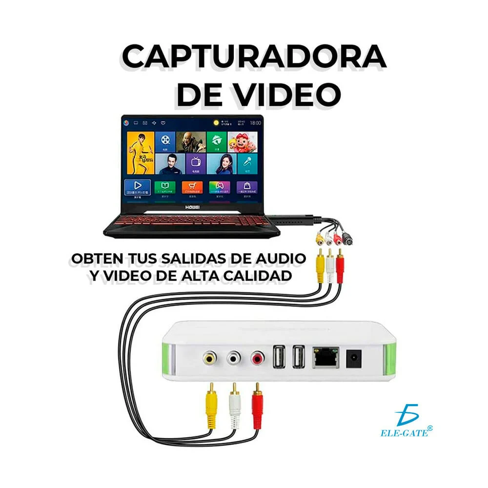 Capturadora De Video Easy Cap De Excelen...