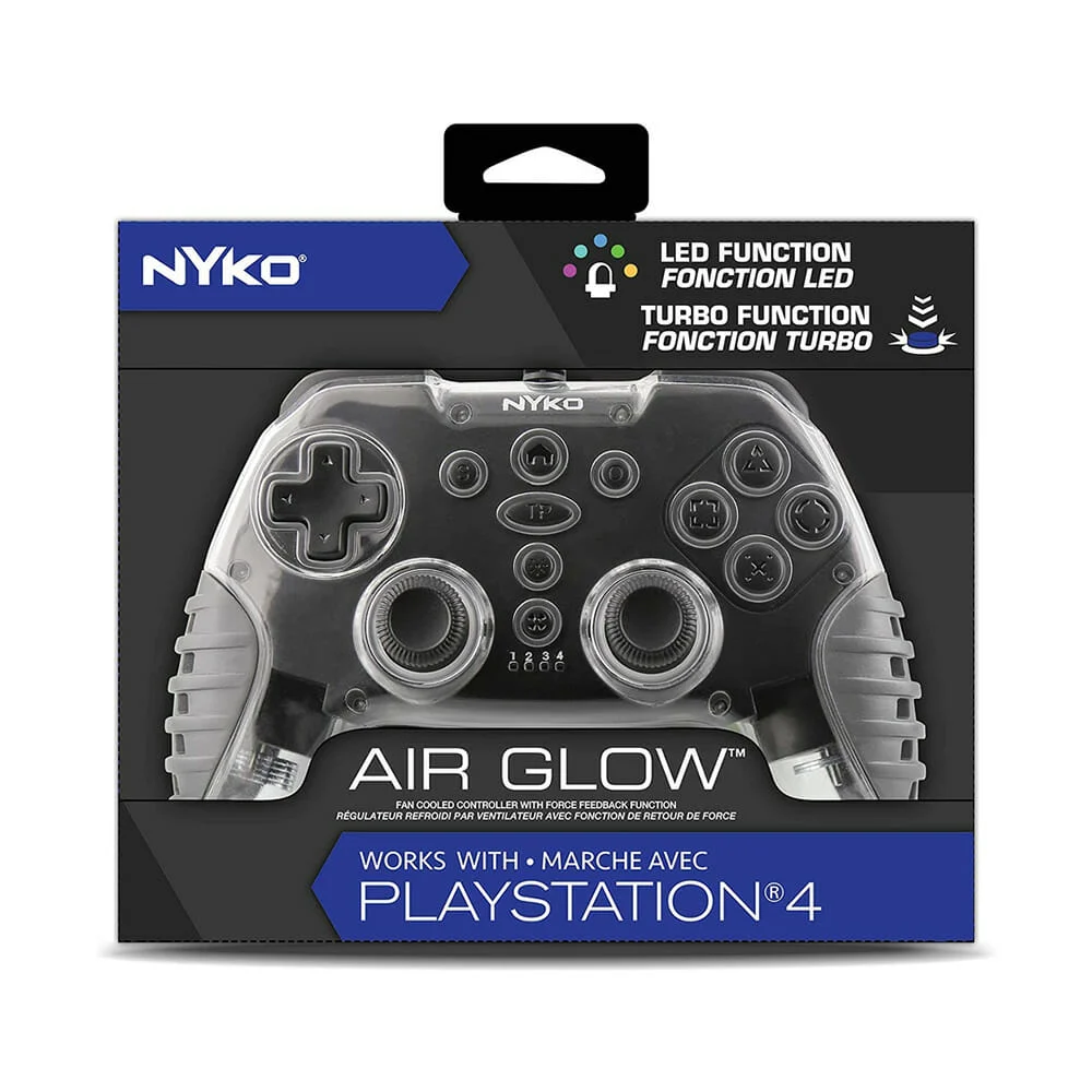 Control alámbrico universal con luces led para ps4, nintendo switch y pc / xal00412