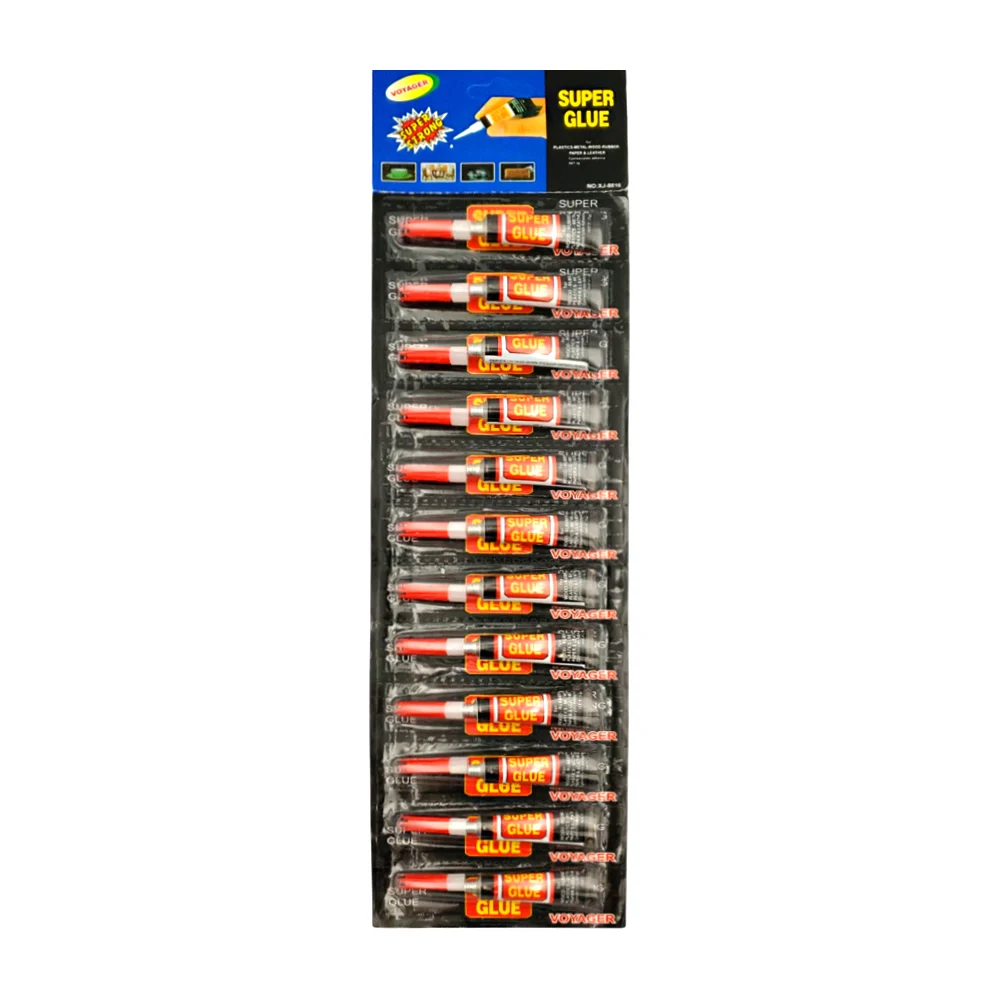 Blíster con 12 piezas de super glue de ...