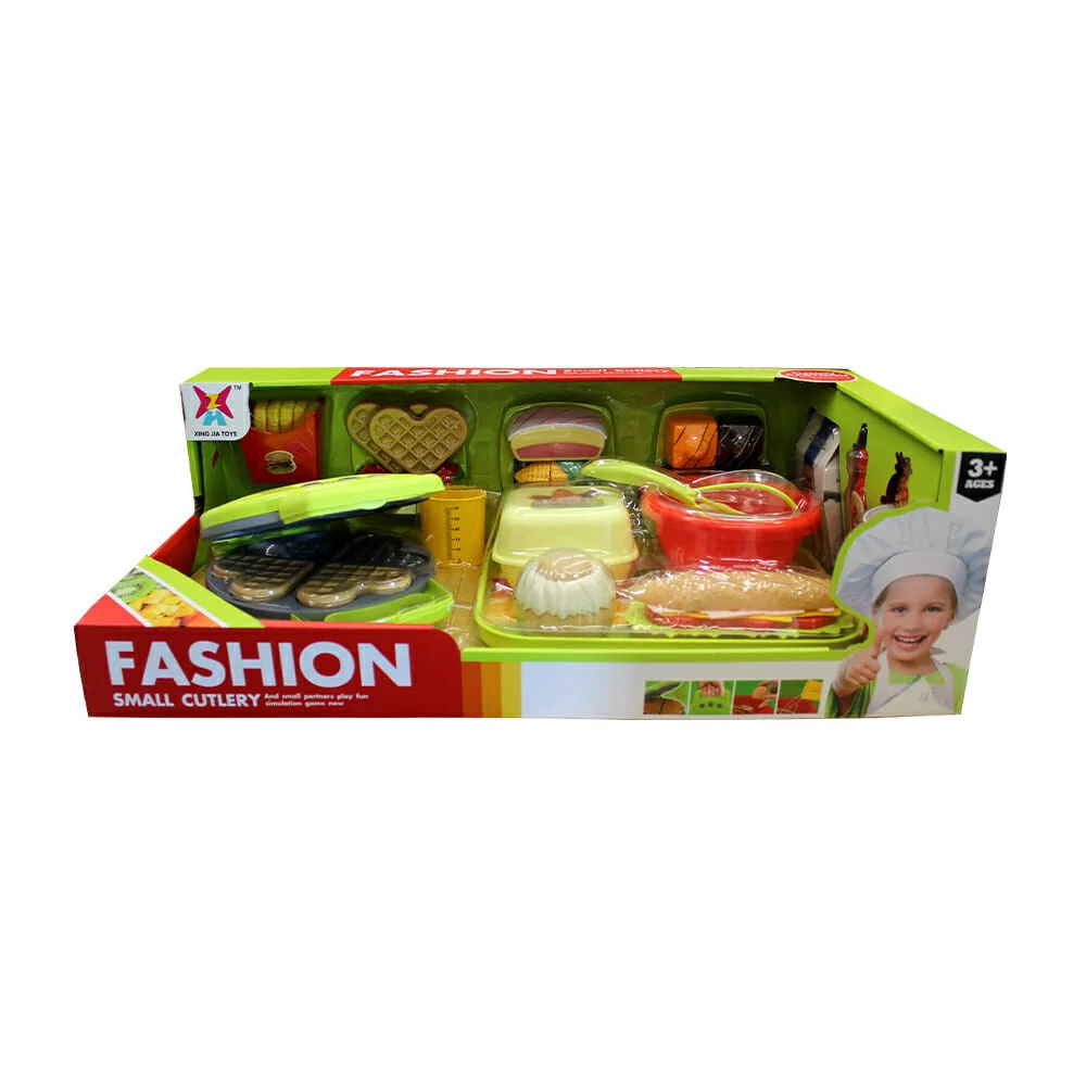 Set de cocina mini chef con alimentos, w...