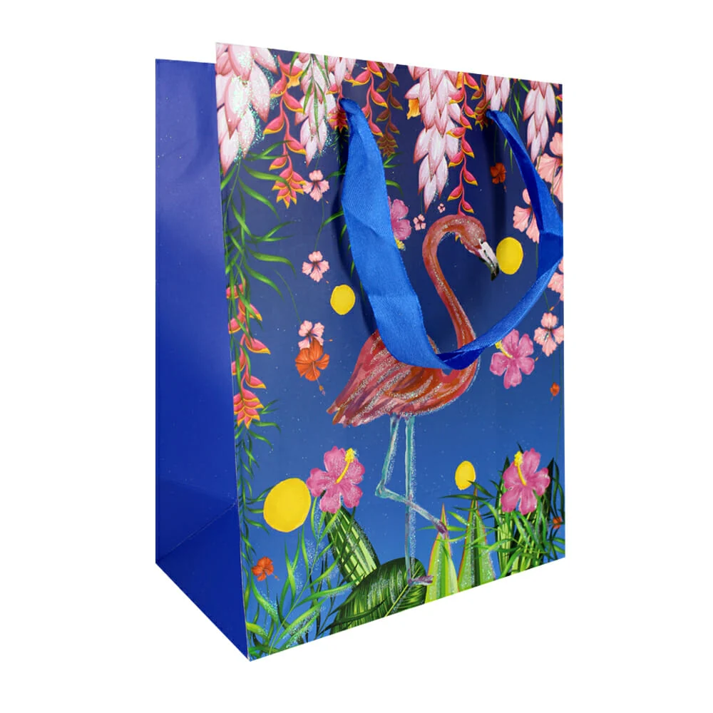 1pza Bolsa chica con diseño estampado para regalo 18X23x10cm, variedad de diseños / xm-s-1021