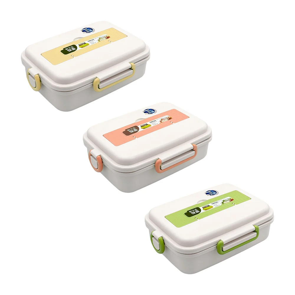 Tupper rectangular con 3 compartimentos ...