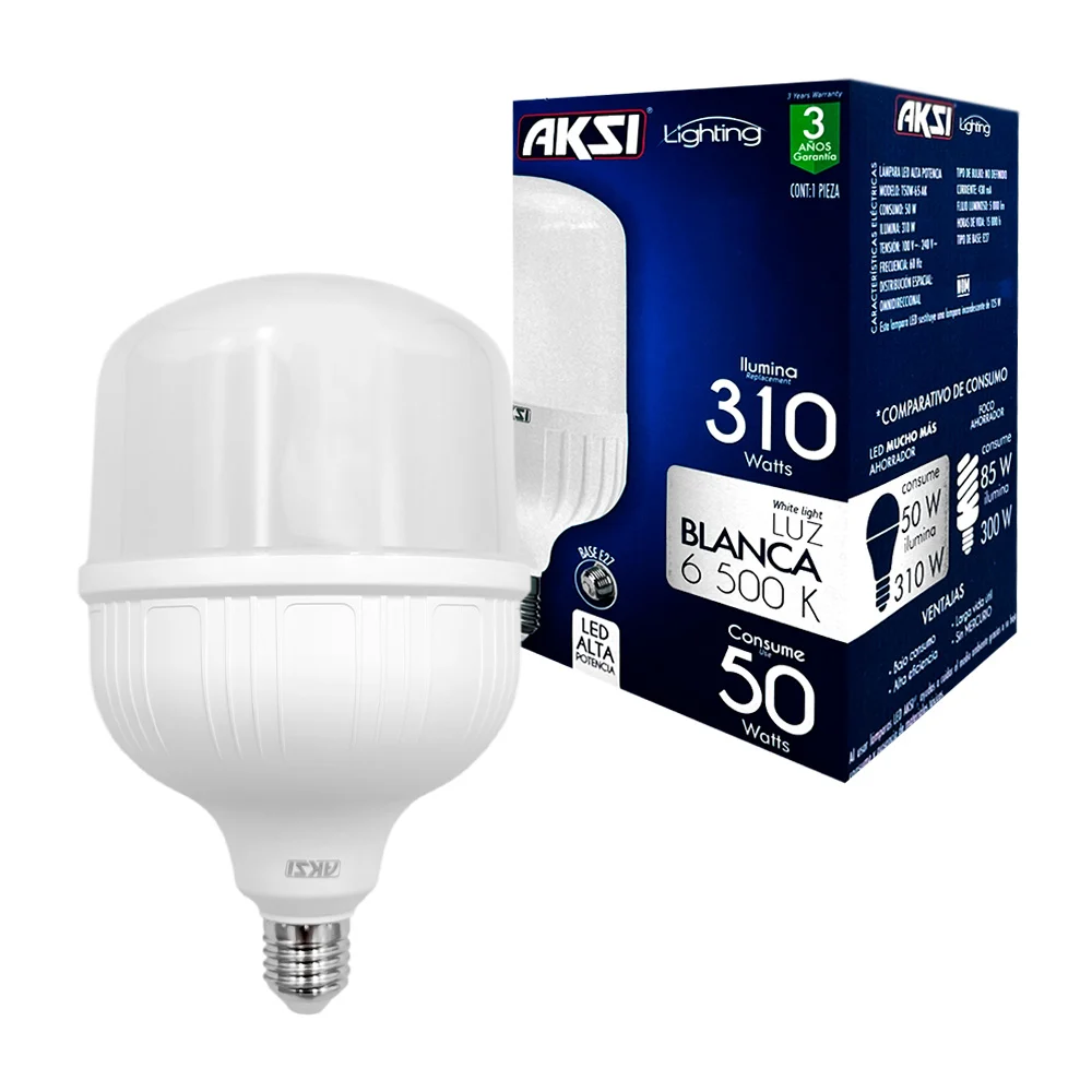 Foco led de alta potencia 50w luz blanca / foco aksi / 116424