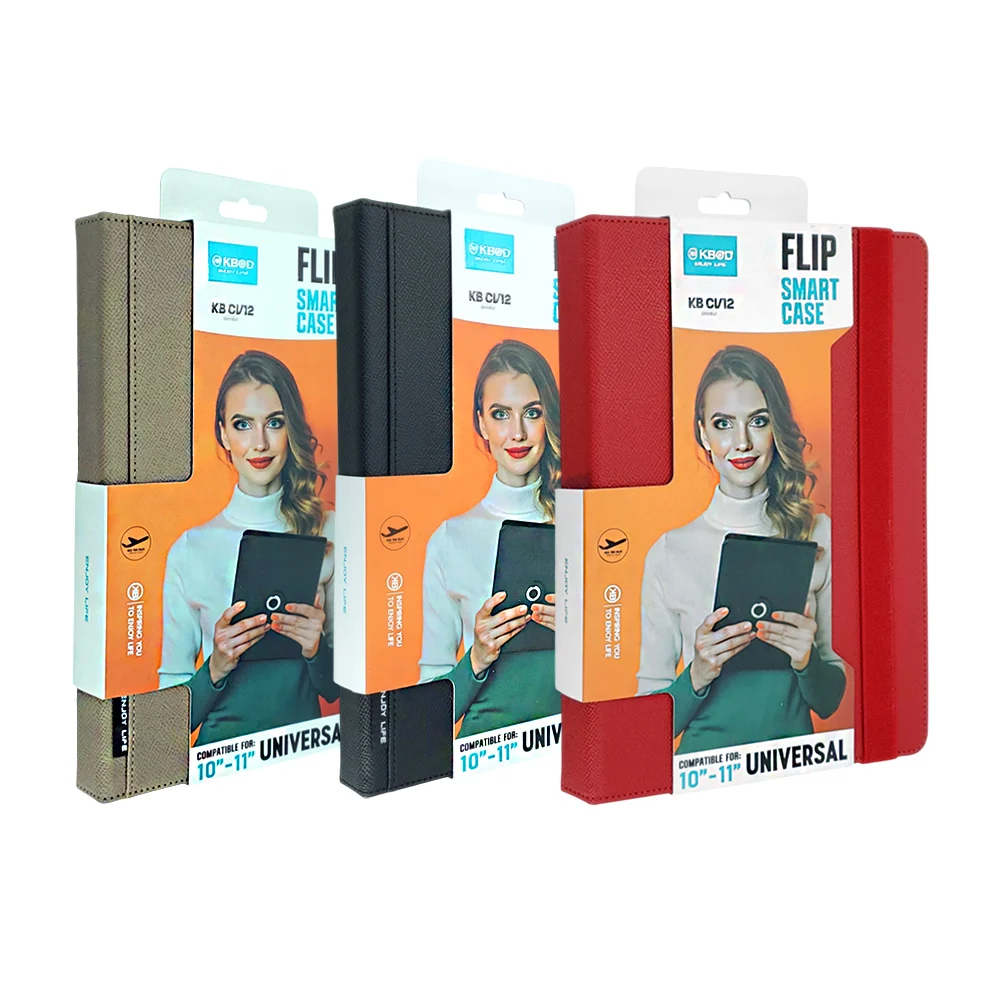 Funda universal kbod con ángulo ajustable para tablet de 10-11 pulgadas / 164339