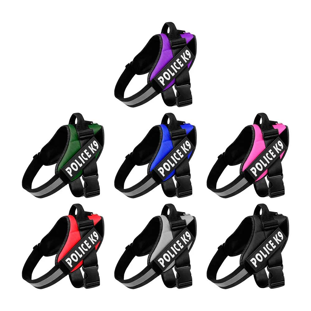 Pechera para mascota talla L de tela, con estampado de letras, colores varios