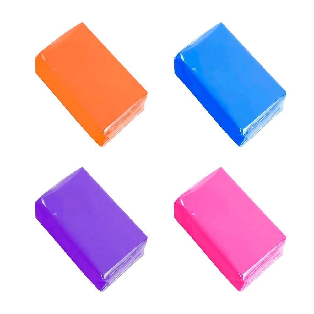 Plastilina de 10x6.5cm - 200g en color liso, variedad / b4239