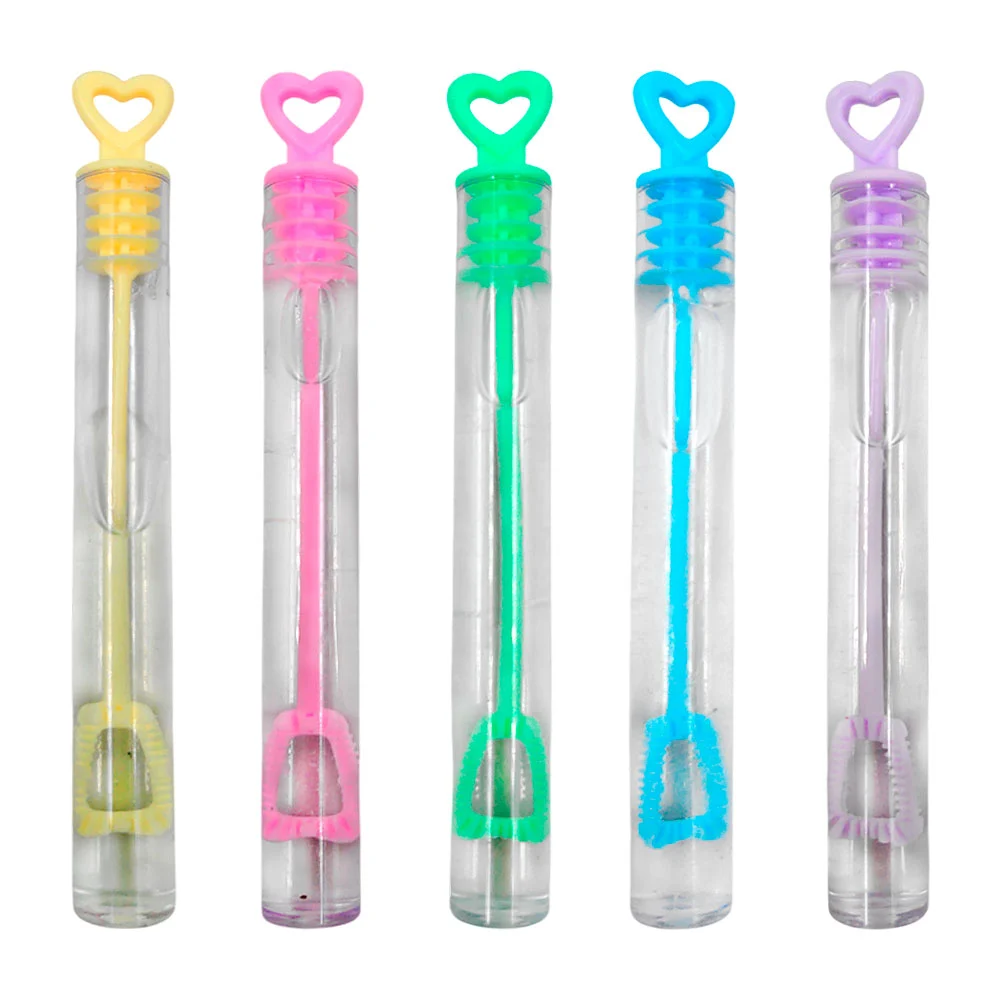 1pza Tubo pequeño de plástico con burbujas de gel, variedad de colores / c4236.
