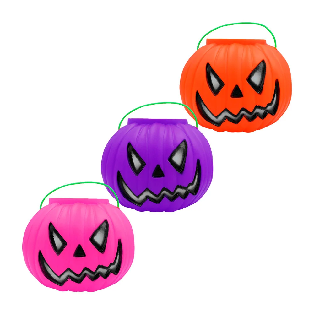 Calabaza jumbo de halloween para pedir dulces, 16.5cm de alto - 23cm de ancho