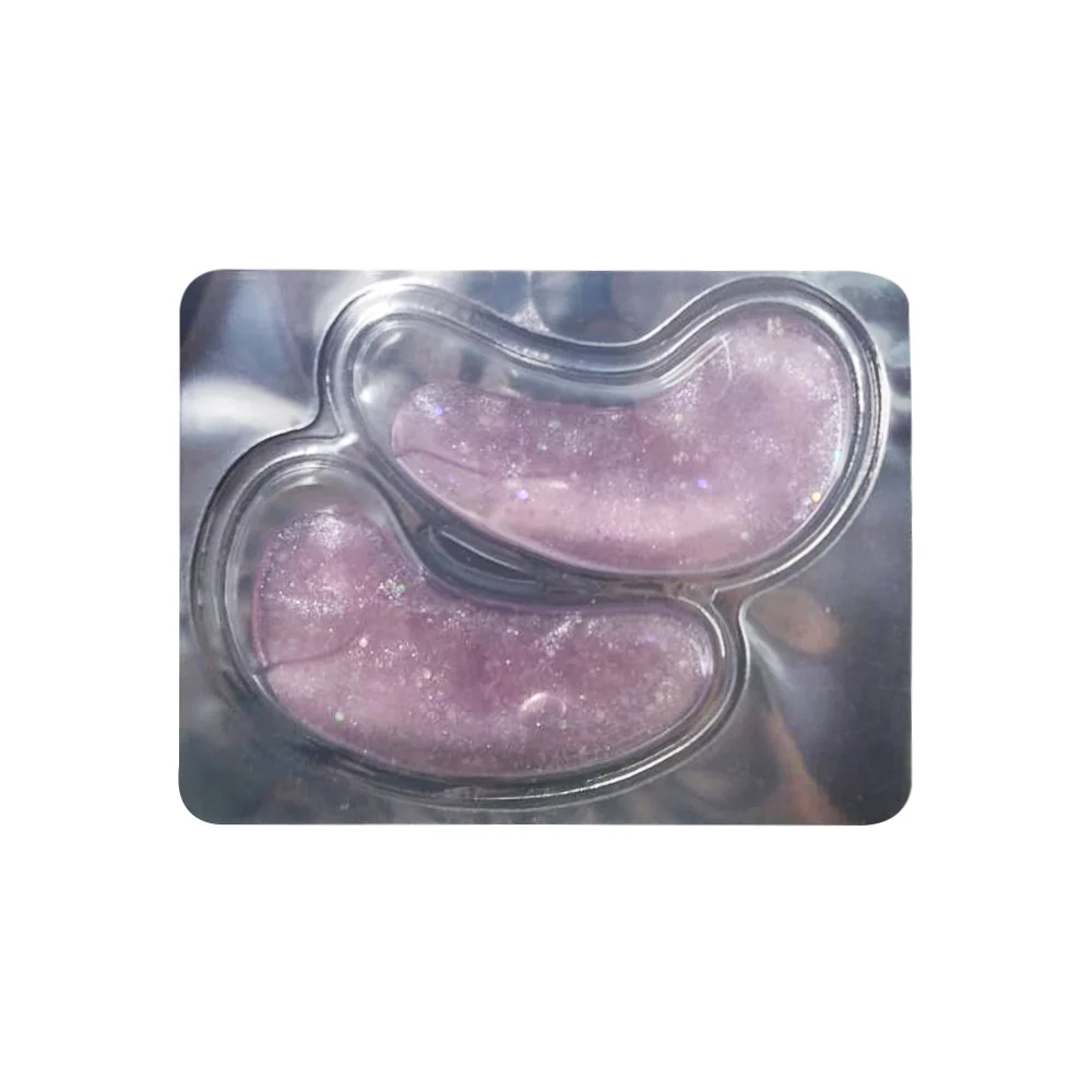 Parches relajantes para ojos diseño con brillitos