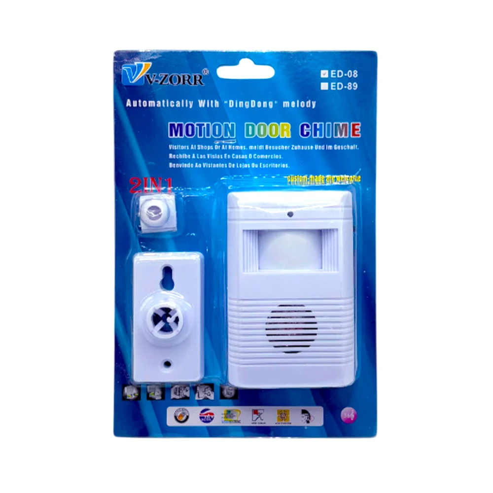 Timbre automático con sensor de movimiento / ed-08 / ed-89 / timbre puerta