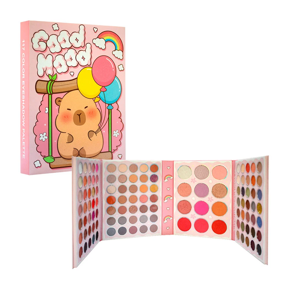 Paleta de sombras plegable con 117 colores diferentes para ojos / eye-11735