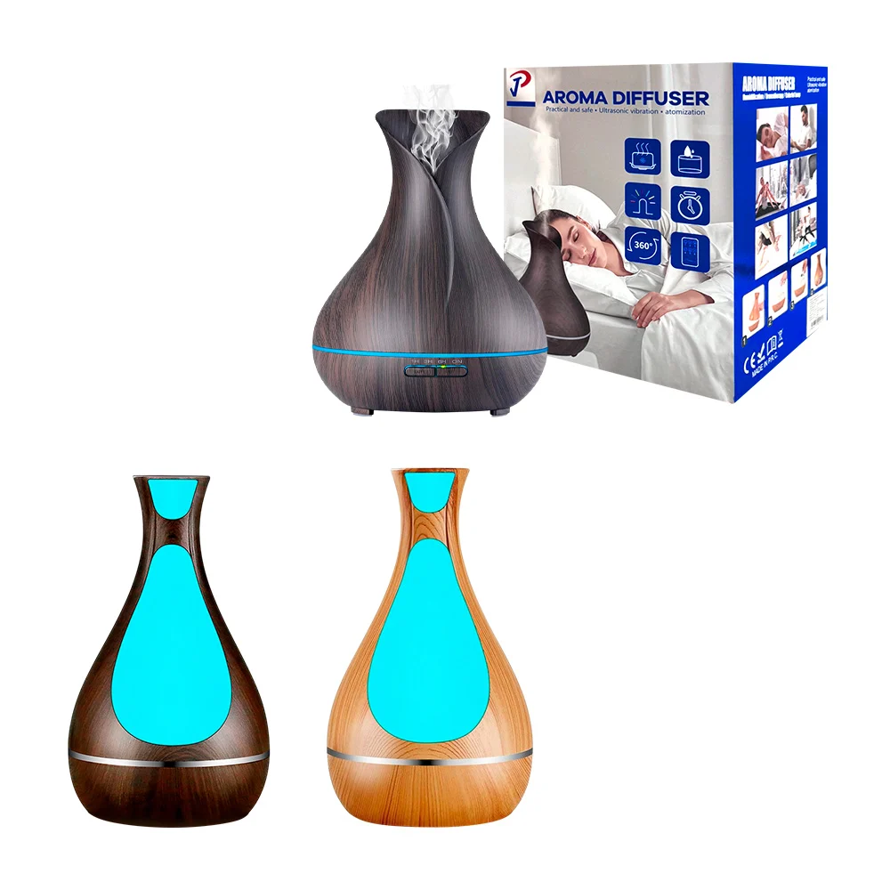 Humidificador de aromaterapia grande con luces, 500ml / aroma diffuser / 000133
