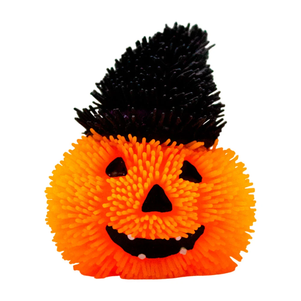 Juguete antiestrés con forma de calabaza de halloween con luces, 8cm / gui-2664