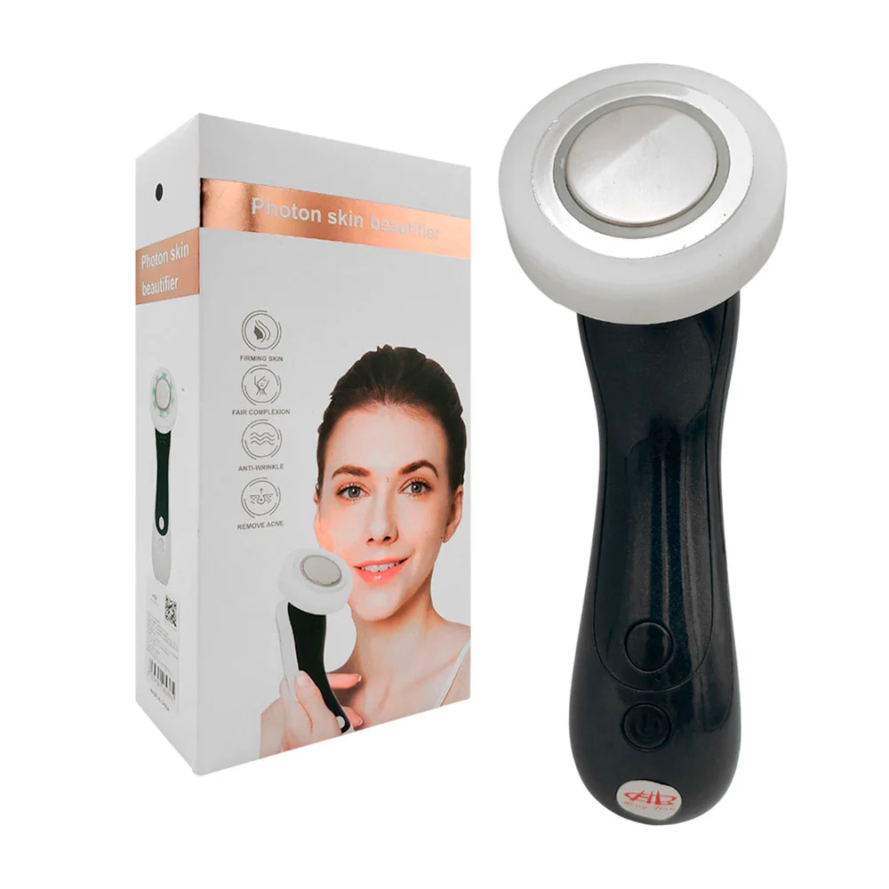 Masajeador facial de fototerapia para reafirmar la piel / photon skin beautifier