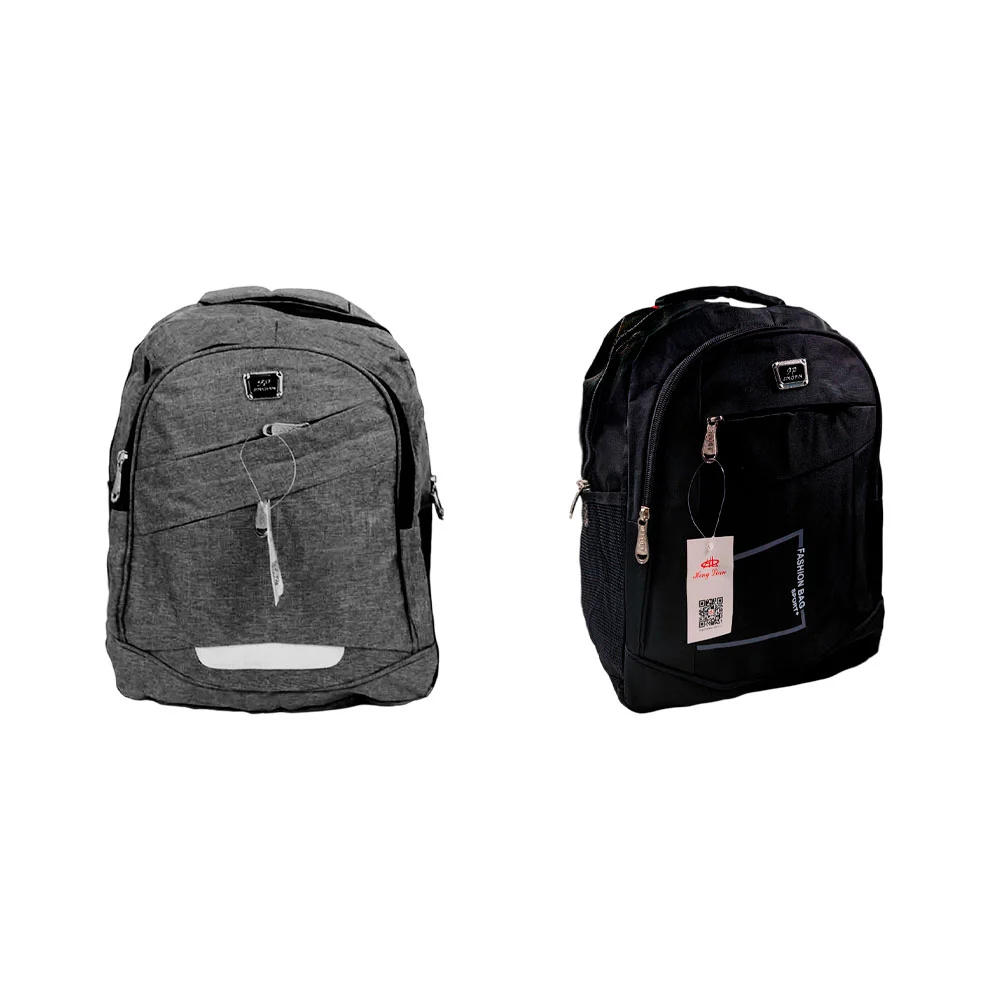 Mochila jingpin con 3-4 compartimentos, variedad de colores / fashion bag sport