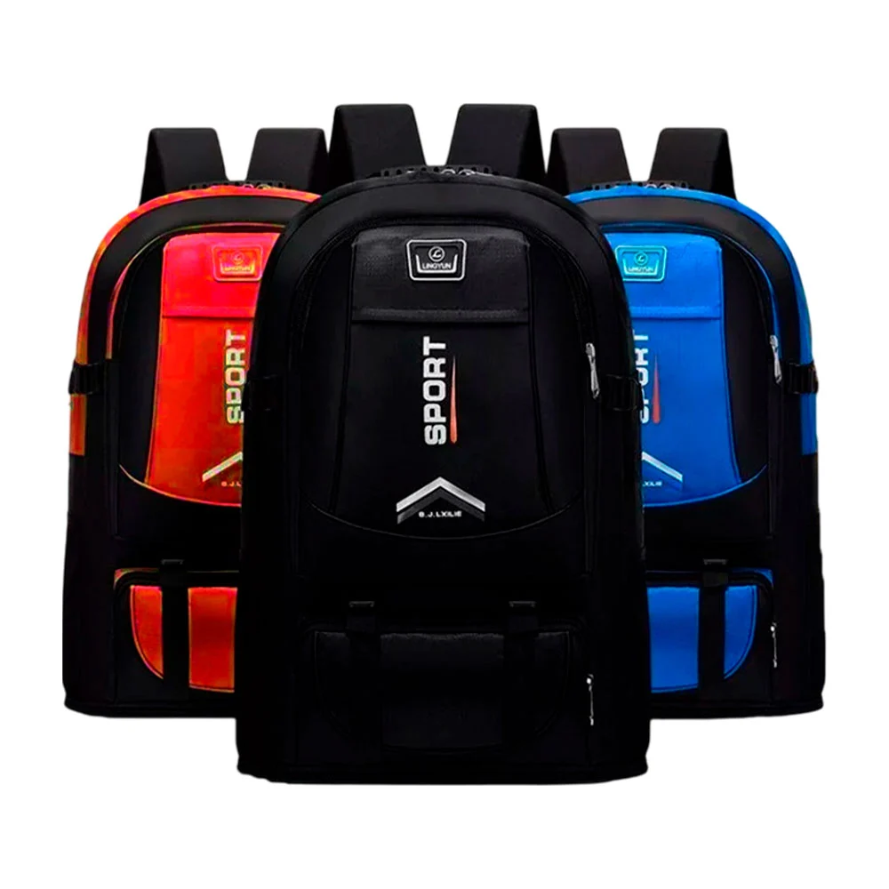Mochila grande fashion sport con 3 compartimentos, varios colores / hl-pb5331