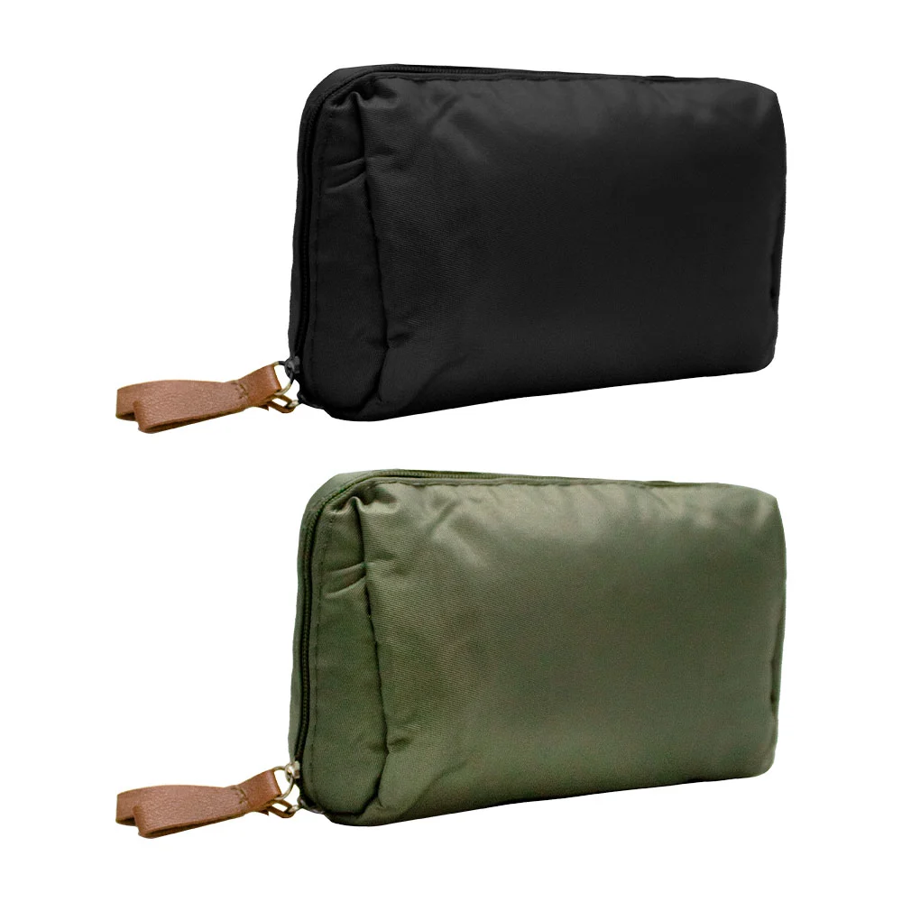 Bolsa de maquillaje pequeña con cierre,...